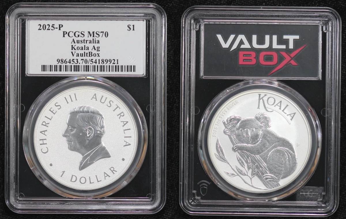 2015年 オーストラリア　コアラ ＰＣＧＳ MS70 S1$ Australian Koala PCGS Grade MS 70 Silver Bullion Coins for sale | eBay