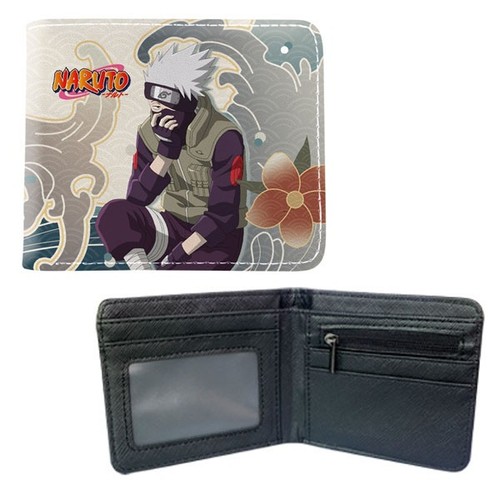 Kakashi Hatake Style A Naruto 4 Zoll Bi Fold Geldbörse (Anime Kreditkarte Brieftasche) - Bild 2 von 2