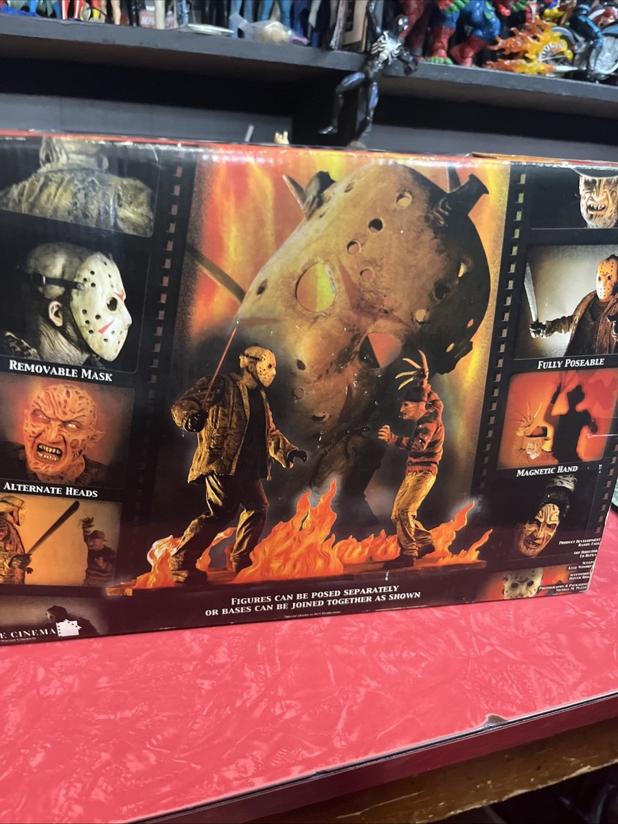 NECA Freddy vs Jason Deluxe Action Figure - Multicolor for