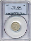 1885 Newfoundland 10 Cents — photo from another recent sale