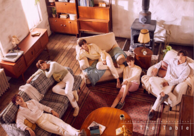 NU'EST [THE TABLE] 7th Mini Album RANDOM CD+Book+First Page+2 Card+Lyrics Poster