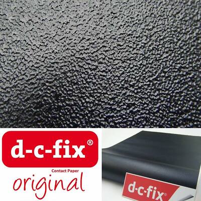 1m x45cm MAKEOVER MATT SCHWARZ ASPHALT SELBSTKLEBEND FOLIE STICKYBACK KUNSTSTOFF FABLON