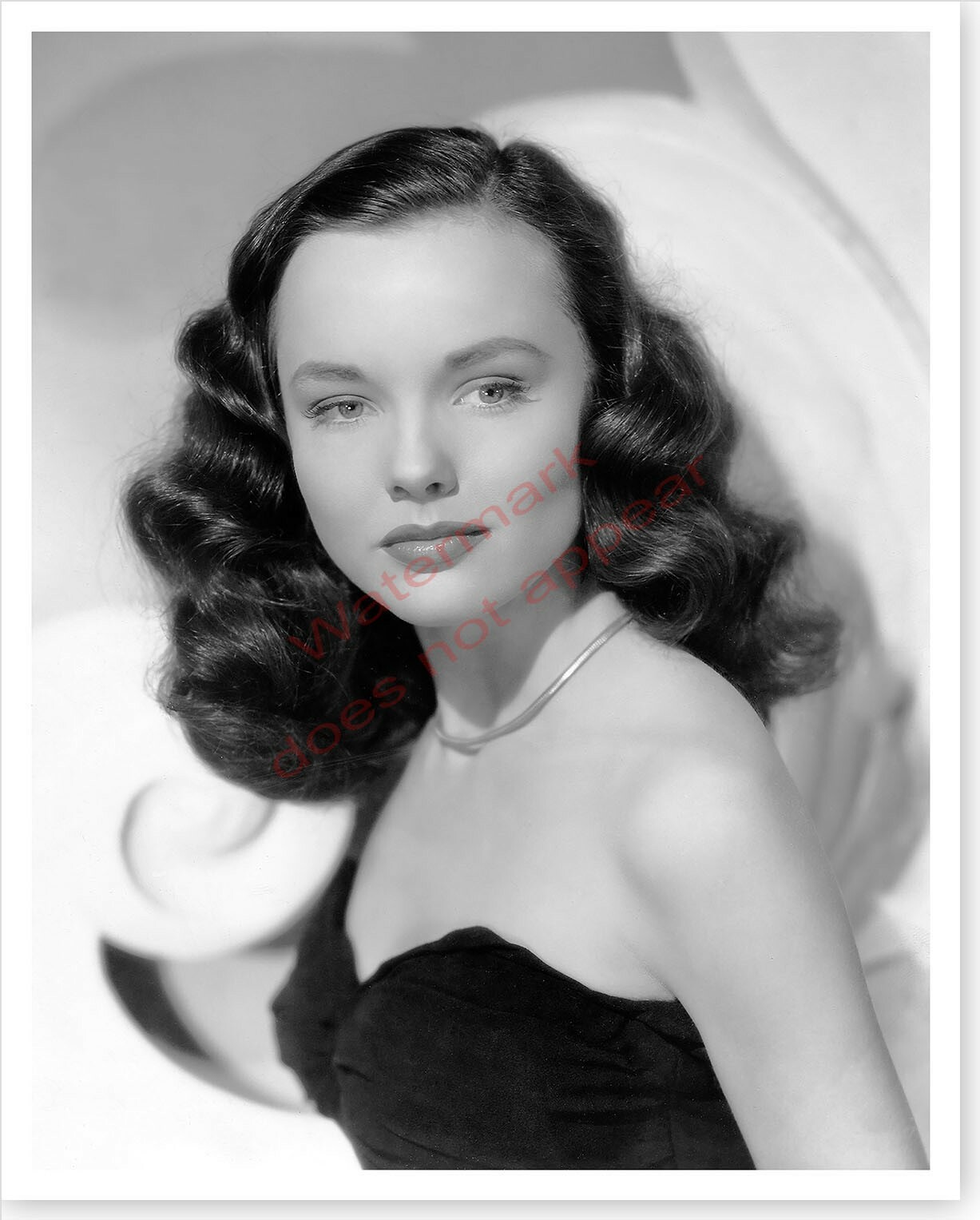Hollywood Movie Actress Wanda Hendrix Sexy Glamour Silver Halide Photo