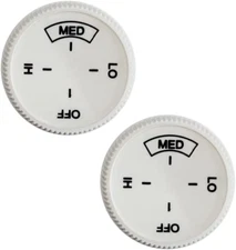 2PCS Baseboard Heater Thermostat Temperature Control Dial Knob Replacement, Base