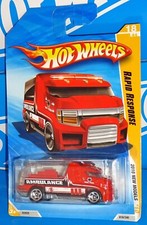 Hot Wheels 2010 New Models Series #18 Rapid Response Red w/ 5SPs