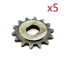 5pcs 14 Tooth Sprocket Dual D-bore for 25 chain electric scooter motors MY1020