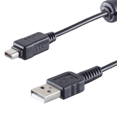 USB Kabel für Olympus E-M5 FE-120 FE-130 FE-140 FE-200 FE-4020 FE-4030 FE 4040