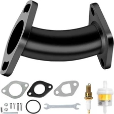Black Intake Manifold Pipe Kit For Predator 212cc 196cc CT200U BT200X Mini Bike