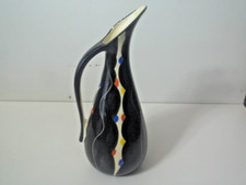 Formenton Italy Treviso Ceramic Carafe 1958 Antique Pottery MidCentury Abstract