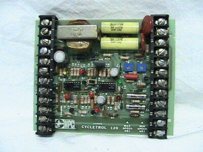 1 USED HPC CYCLETROL 120 MOTOR SPEED CONTROL BOARD