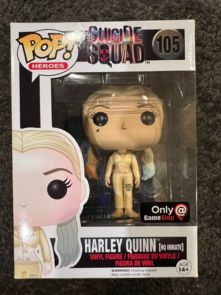 harley quinn hq inmate funko pop heroes #105 suicide squad