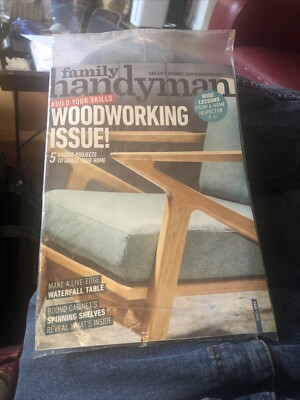 Family Handyman magazine ''Woodworking Issue'' March 2022 New Sealed