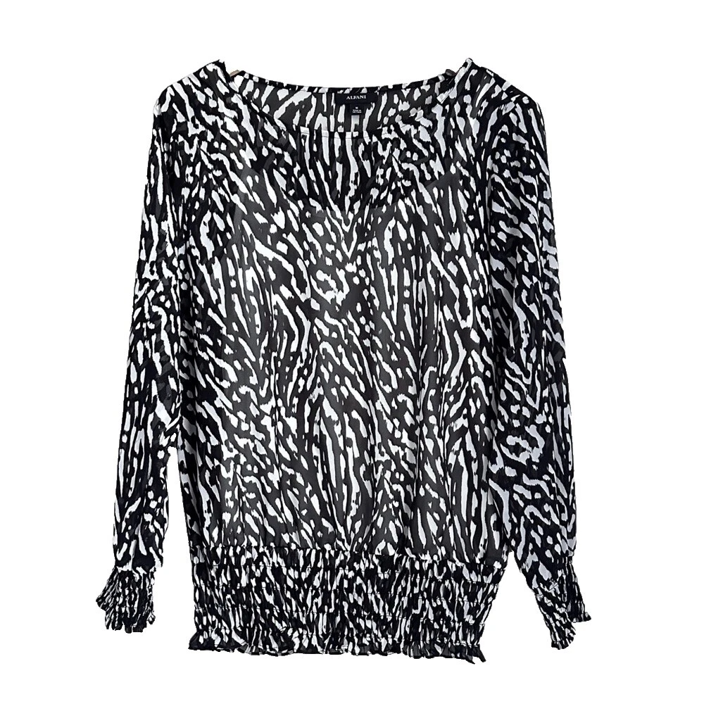 Alfani 女式动物印花上衣女