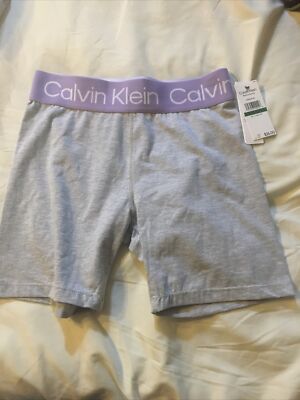 Calvin Klein Girls Size L 12-14 Performance Bike Shorts