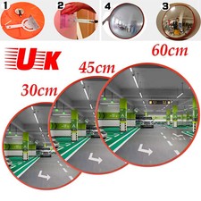 Traffic Security Road Safety Convex Mirror Dirveway 30/45/60CM Shop Security UK