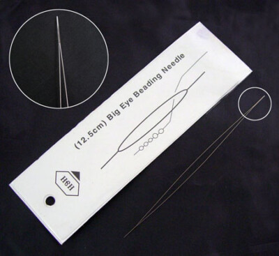 Perlfädelnadel - Big Eye Beading Needle - 3 Größen