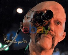 Testa fotocamera Ken Carpenter Hellraiser Cenobite autografata 8x10 ristampa fotografica