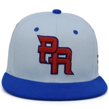 Fitted PR Front Puerto Rico Flag Side El Morro Back Embroidered Hat Cap New