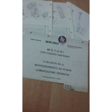 Catalogo ricambi motori Garelli Ciclone - cilindro verticale 5V Self mix L.C. 5