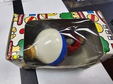 WOODEN 7 INCH CHILDRENS TOP MADE IN FRANCE BY L  ARBRE A JOUER WITH BOX