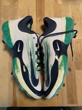 Nike Alpha Huarache Elite Low 4 Baseball Cleats Fathers Day FZ7345-101 Size 15