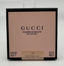 Gucci Poudre De Beaute Mat Naturel 10 Beauty Face Powder Setting 0.35 Refil NEW