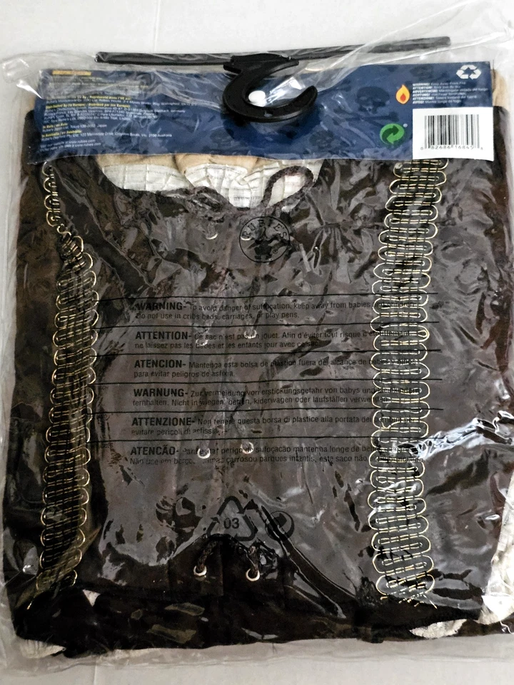 Disfraz de Muchacha Pirata Rubíes Incluye Corsé, Blusa, Falda Se Ajusta Hasta Talla 12 Foto 2 de 4