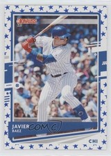 2020 Panini Donruss Independence Day Javier Baez (Base) #90 0w8