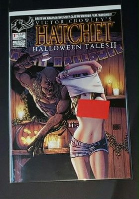 VICTOR CROWLEY'S HATCHET HALLOWEEN TALES - RACY COVER VARIANT