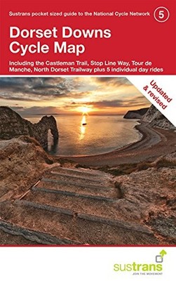 Dorset Downs Cycle Map: Including The Cast..., Sustrans