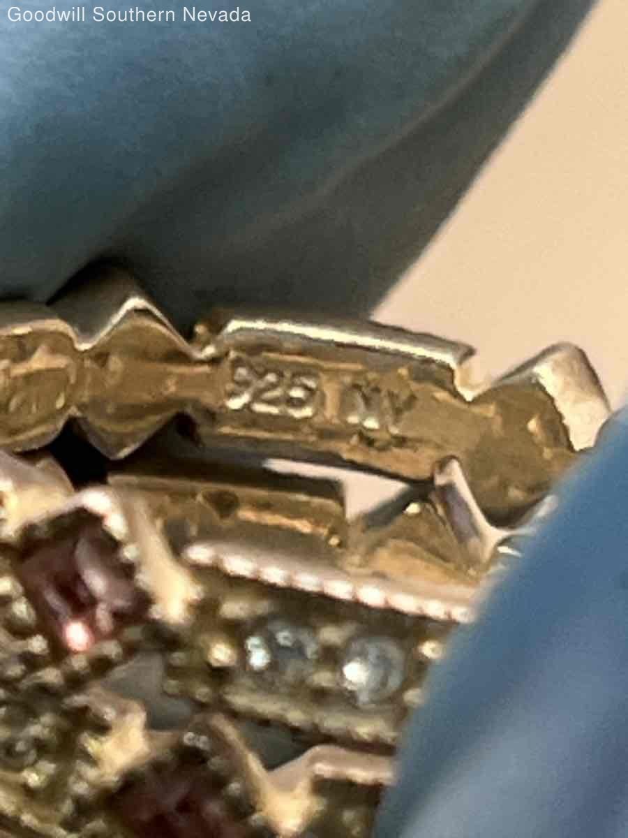 (Missing Stones) 3-Piece Stackable AVON Ring Set - image 6