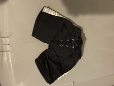 NHL Build a Bear Workshop Clothes/Accessories Black  Hockey Uniform Pants