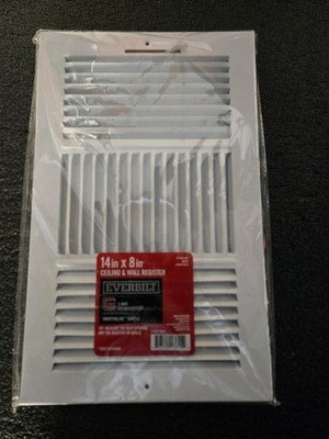 Everbilt 14x8in Ceiling & Wall Register