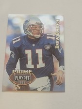 1995 Playoff Prime #11 Drew Bledsoe New England Patriots FOOTBALL Card G8