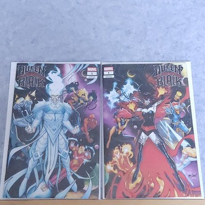 Queen in Black #1 - 2026 - David Marquez connecting blind bag variant A & B