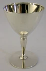 TIFFANY & Co STERLING SILVER COCKTAIL GLASS CUP GOBLET c1920 DECO 125g BARWARE
