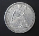 Seated Liberty Dollar Silver 1860