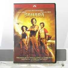 SAHARA DVD 2005 Widescreen Matthew McConaughey Penelope Cruz Steve Zahn