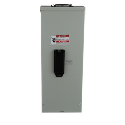 200 Amp 2 Pole 120/240V Disconnect Outdoor Electric Circuit Breaker Enclosed
