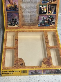 Legoland Pirate System Forbidden Island Vintage Lego Set Missing Figure & Boat