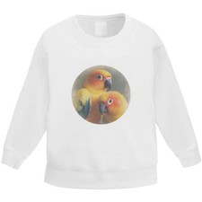 'Sun Conure Parrot Couple' Kid's Sweatshirt / Sweater / Jumper (KW062241)