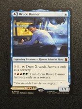 x1 Bruce Banner // The Incredible Hulk MSH Marvel Super Heroes MTG 49 M/NM 1x