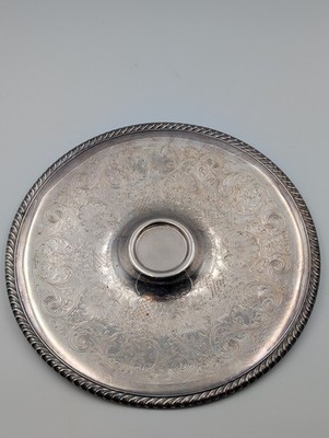William Rogers Wm Rogers Silver Platter Vintage Wm Rogers 866