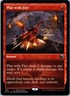 Play with Fire P Promo Pack: Innistrad: Midnight Hunt 390 NM