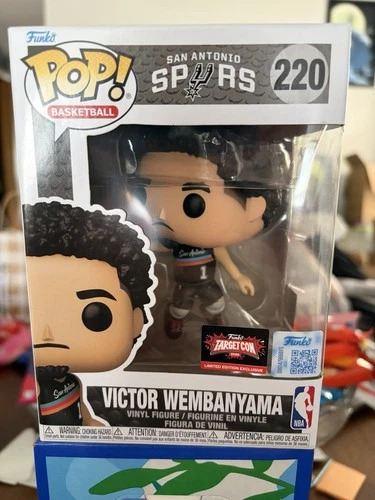 Funko Pop! Victor Wembanyama (Target Con) - Target (Exclusive) #220 MIB NBA