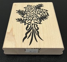 FLOWER BOUQUET Rubber Stamp 2001