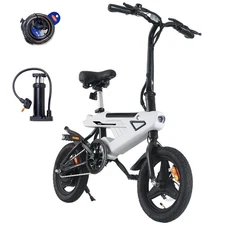 36V 6.4Ah 14" Folding Ebike 500W 20mph Perfect for City Commuting
