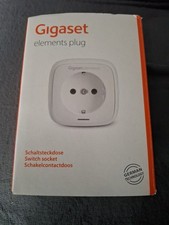 Gigaset Elements Plug, eine smarte Zwischensteckdose. Packung ist ungeöffnet.