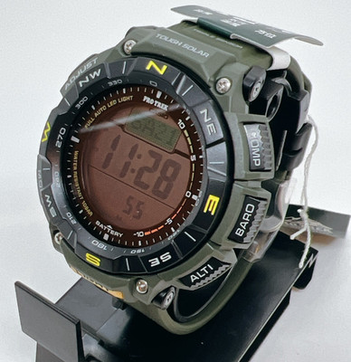 Casio  PRG-340B-3JF Protrek Quartz Men's Watch 51.7mm Gray Dial Digital PRG-340B