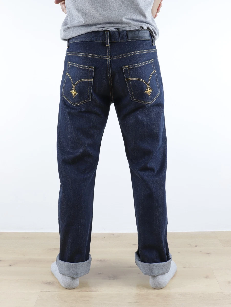Louis Vuitton ダークストレートデニム FR 46 / USA 36 Louis Vuitton